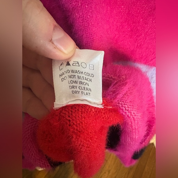 House of Harlow 1960 x REVOLVE Koons Sweater – Size L | Red, Hot Pink & Purple - Picture 10 of 10